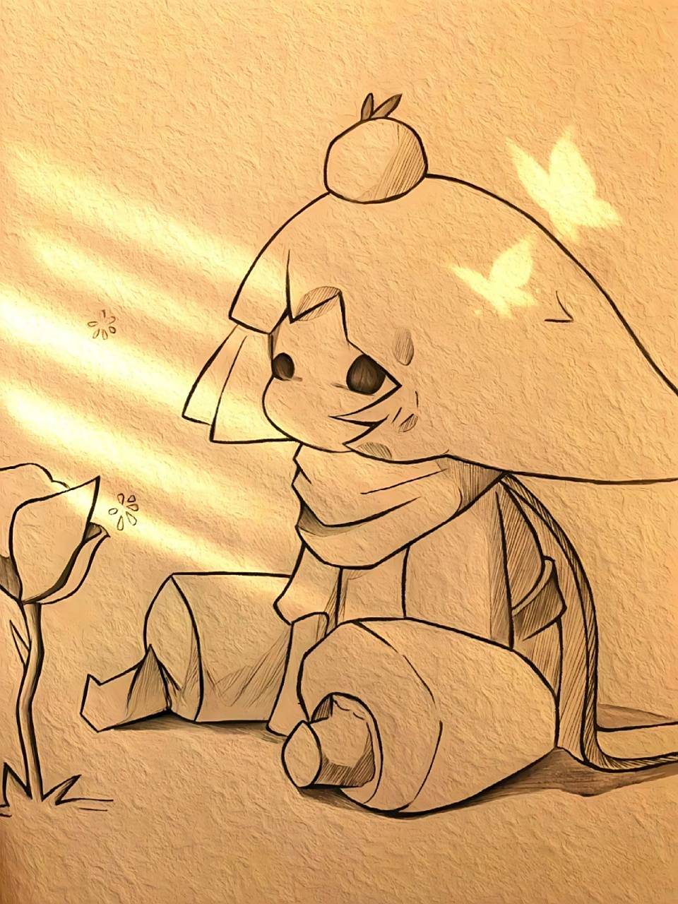 光遇平菇画法 光遇平菇画法