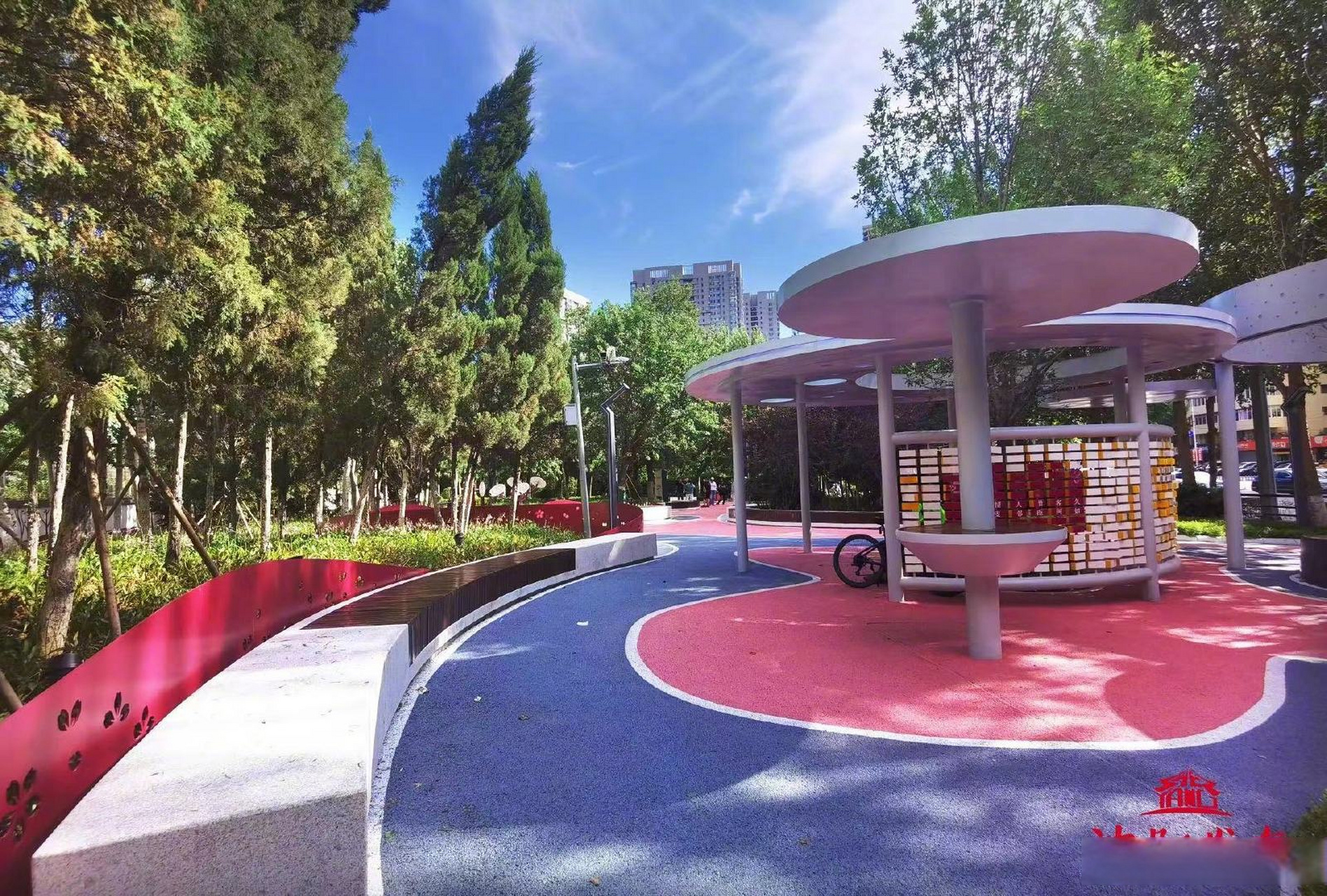 【"和睦亭"主题公园亮相】#发现沈阳之美#  #沈阳公园城# 位于和平