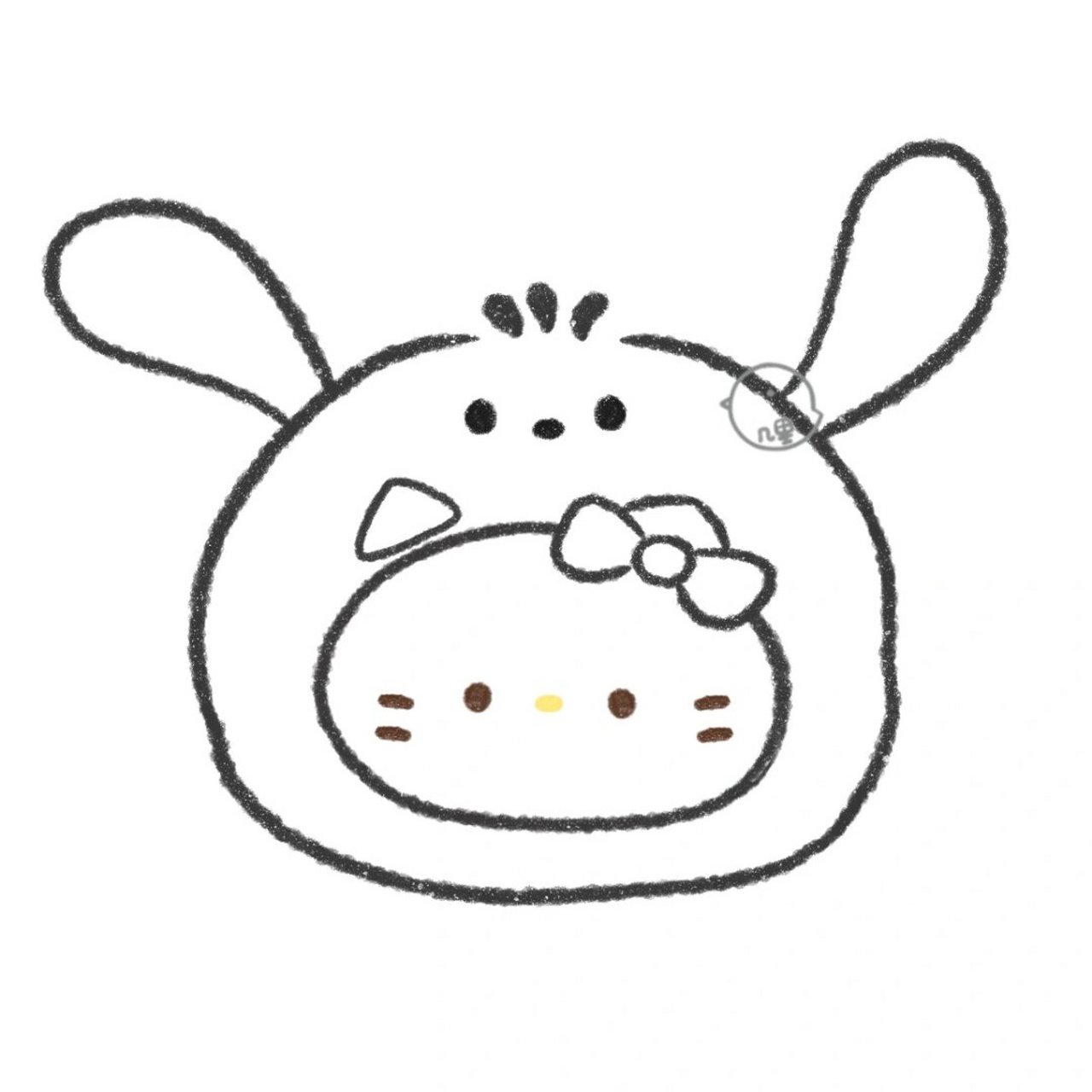 画画的日常# #三丽欧# #帕恰狗# #寻找小红书绘画大神# #简笔画教程