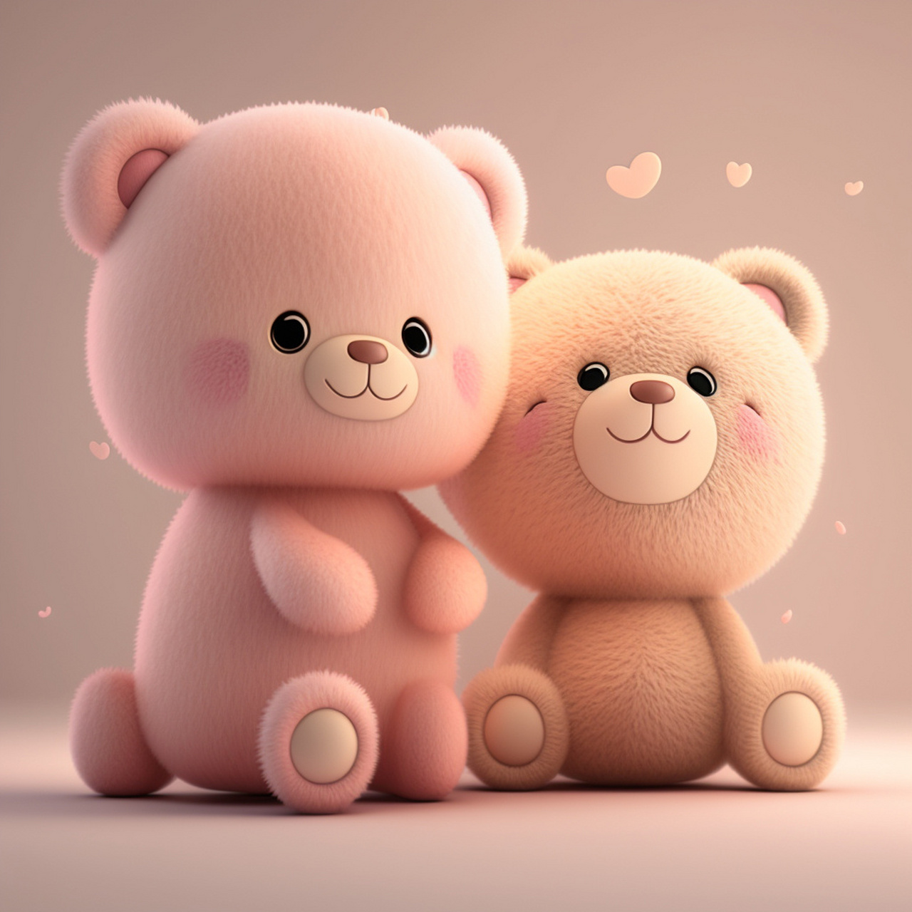 可爱的情侣熊 可爱的情侣熊来了,祝大家情人节快乐