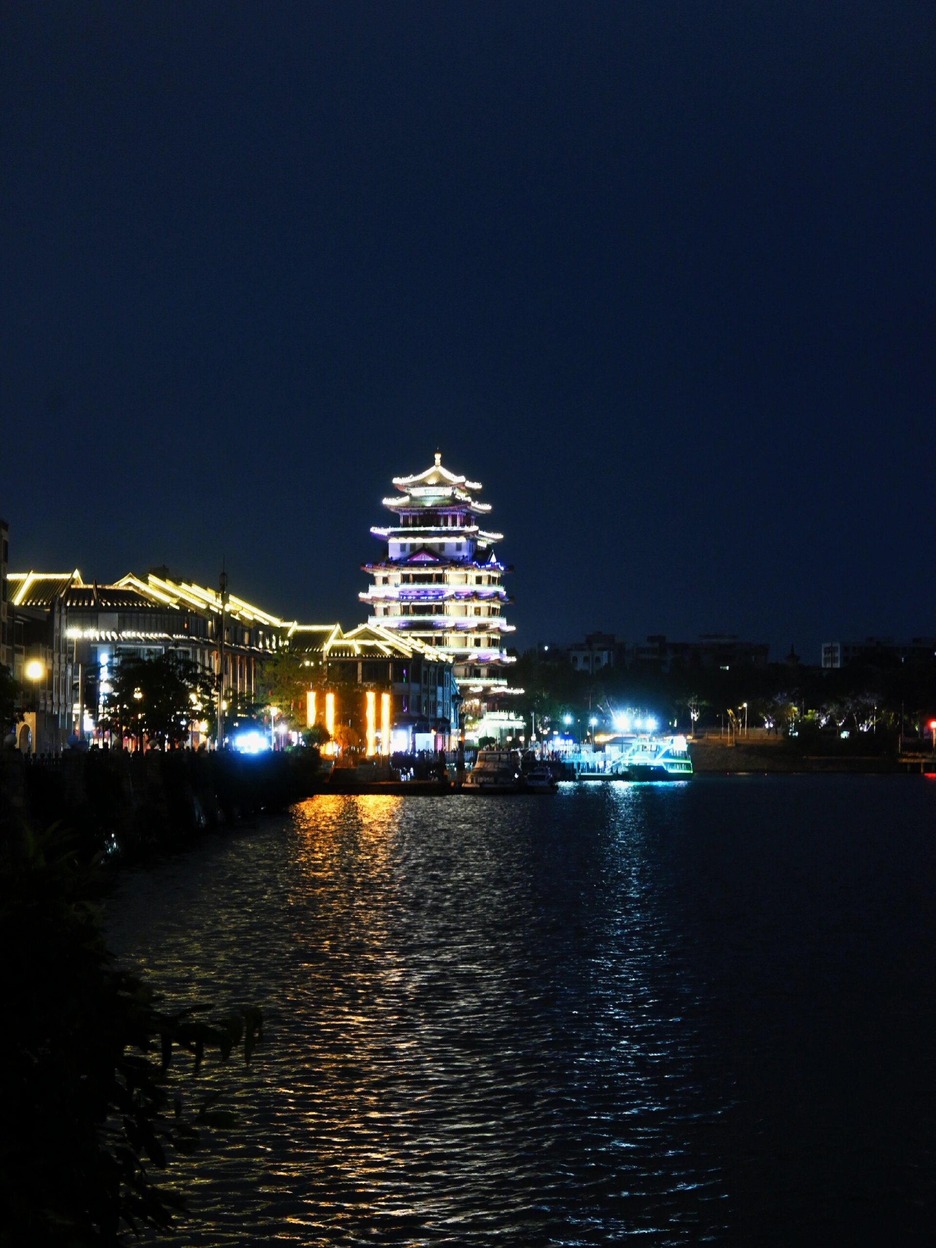 惠州夜景真实图片图片