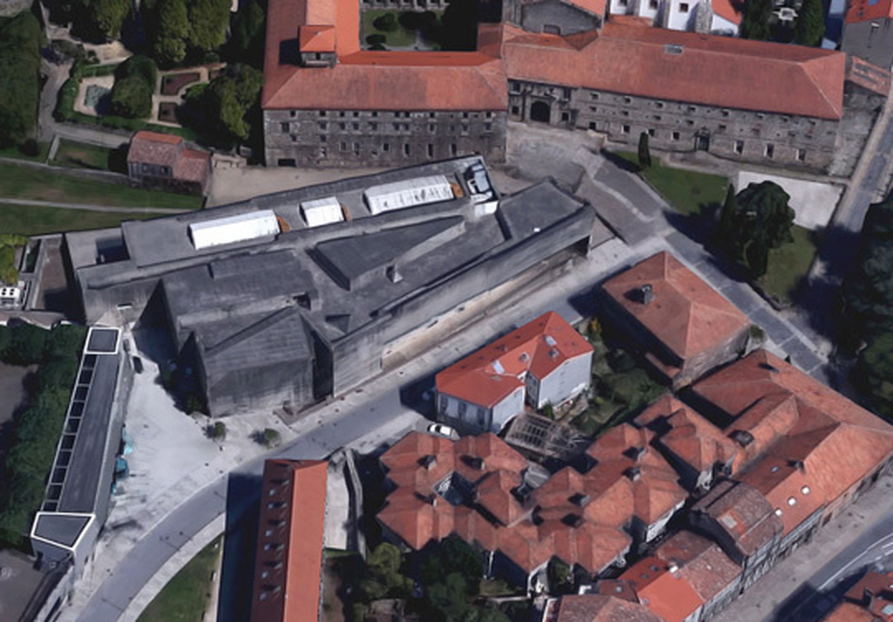 西扎:加利西亚当代艺术中心 alvaro siza-阿尔瓦罗·西扎 加利西亚