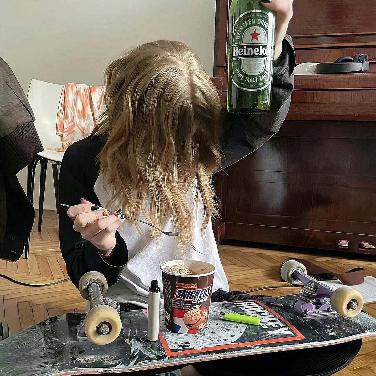 慵懒风女生头像来喽!