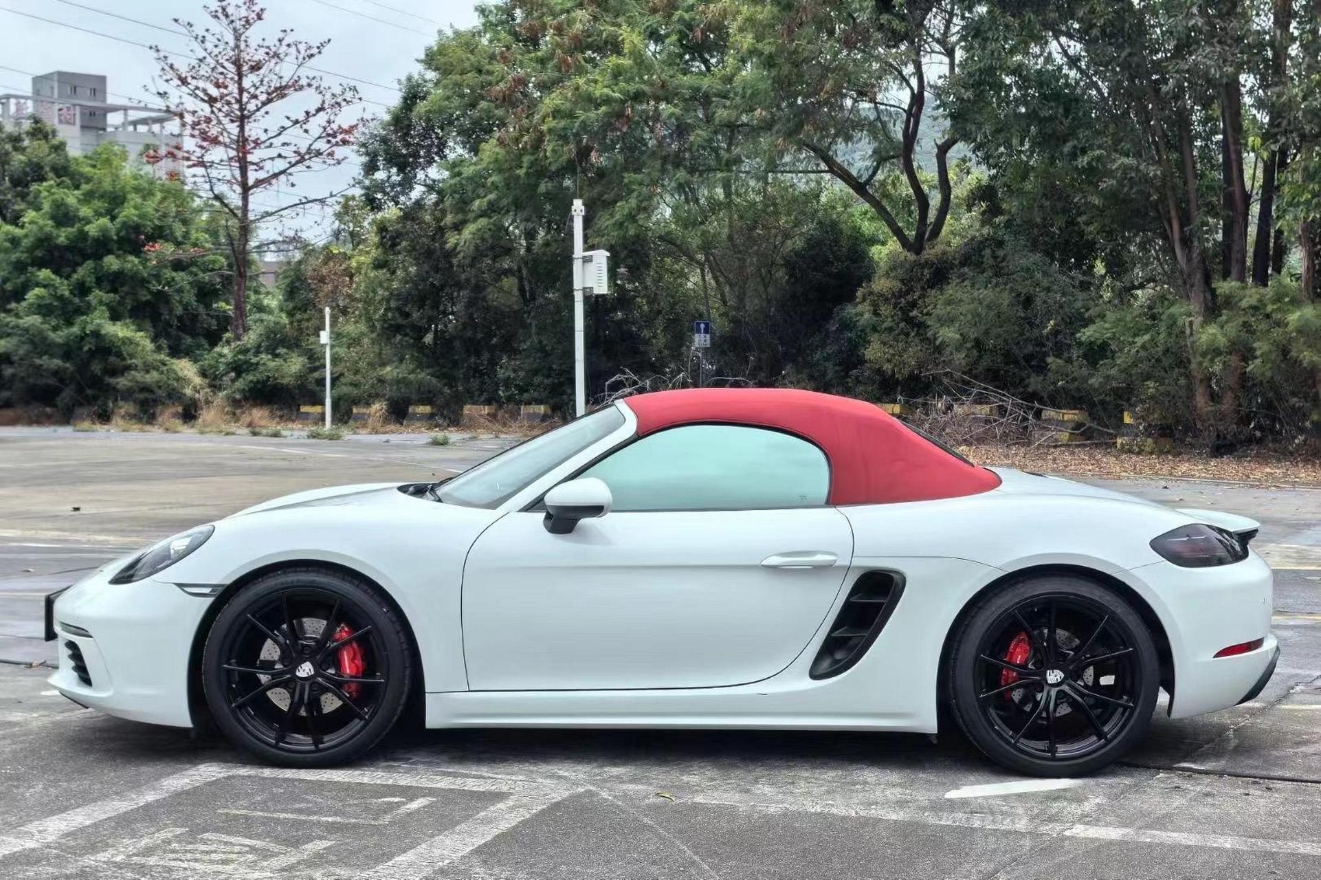 新到保时捷718博斯特 boxster2020款 20年3月 4万公里,精车品况,原钣