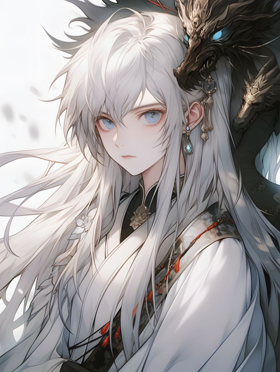 优质女头 | 第一期 白发女生 古风既视感