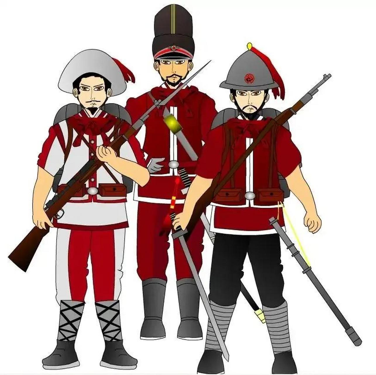 hi 友友们,纯属图片分享,一支近代化的明朝军队历史 明朝 明朝果然很