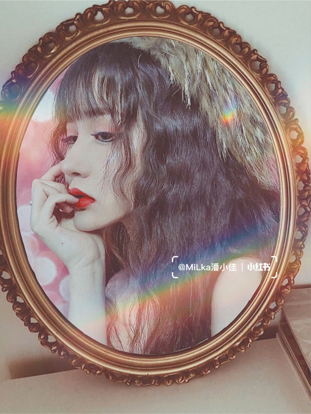 step1picsart 导入照片 贴纸搜索镜子