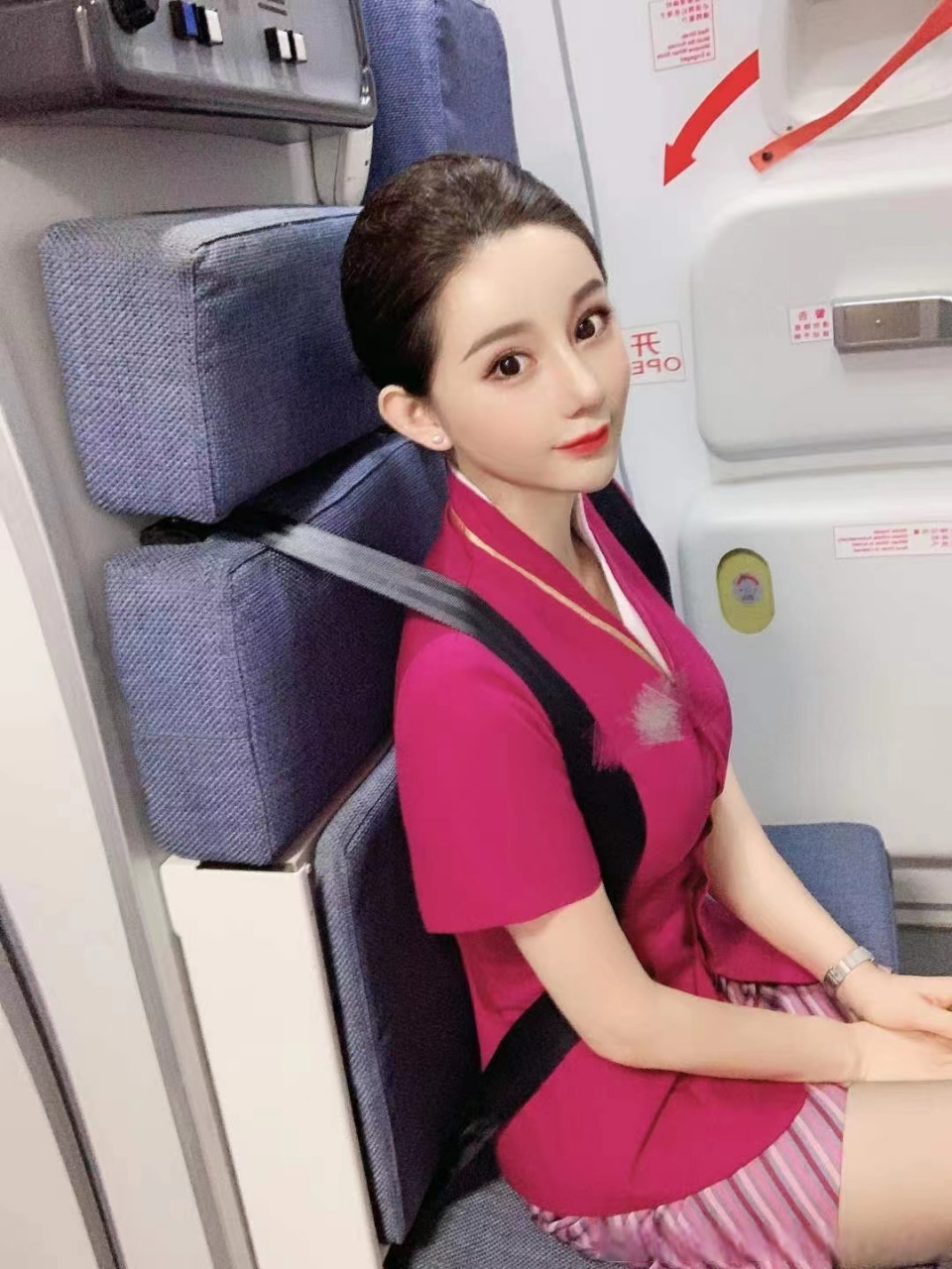 北京南航空乘 李星悦 175cm #模特##最美空姐##御姐ing