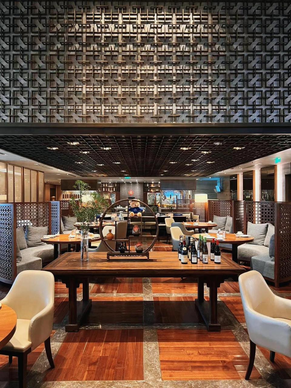 双井富力万丽酒店4层的雅苑中餐厅,没啥人知道的广式早茶自助,周六
