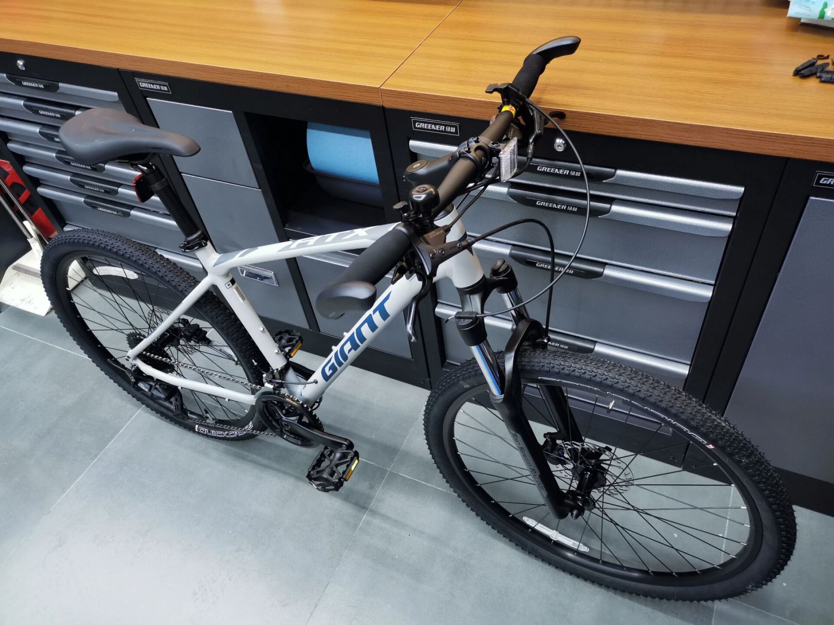 捷安特 24款atx830 山地车 24款 atx 830 铝合金车架 三拓油簧线控