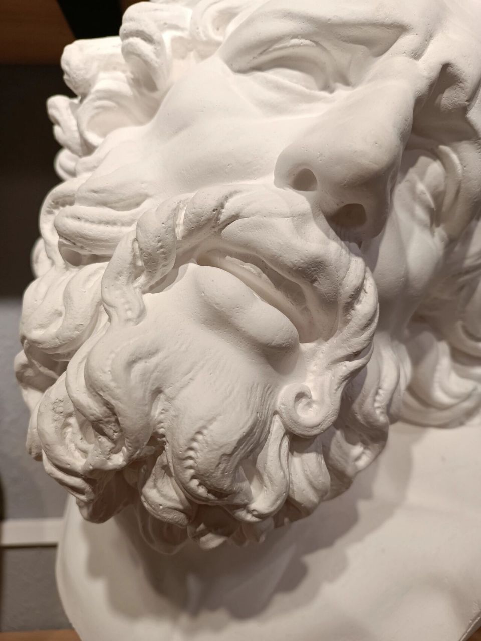 目前国内最准,细节最多的拉奥孔头像石膏.