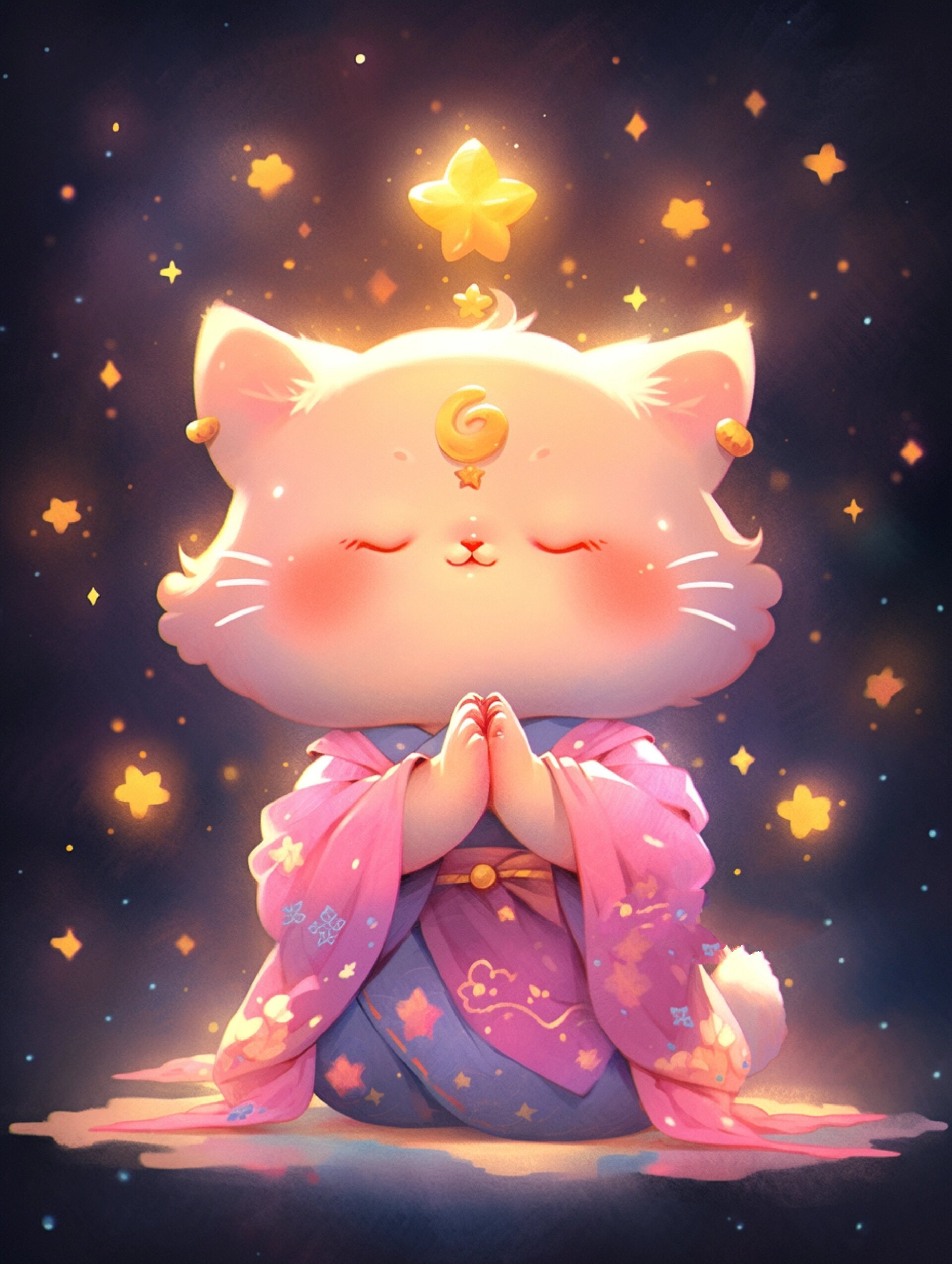 8215祈福猫90头像94壁纸93