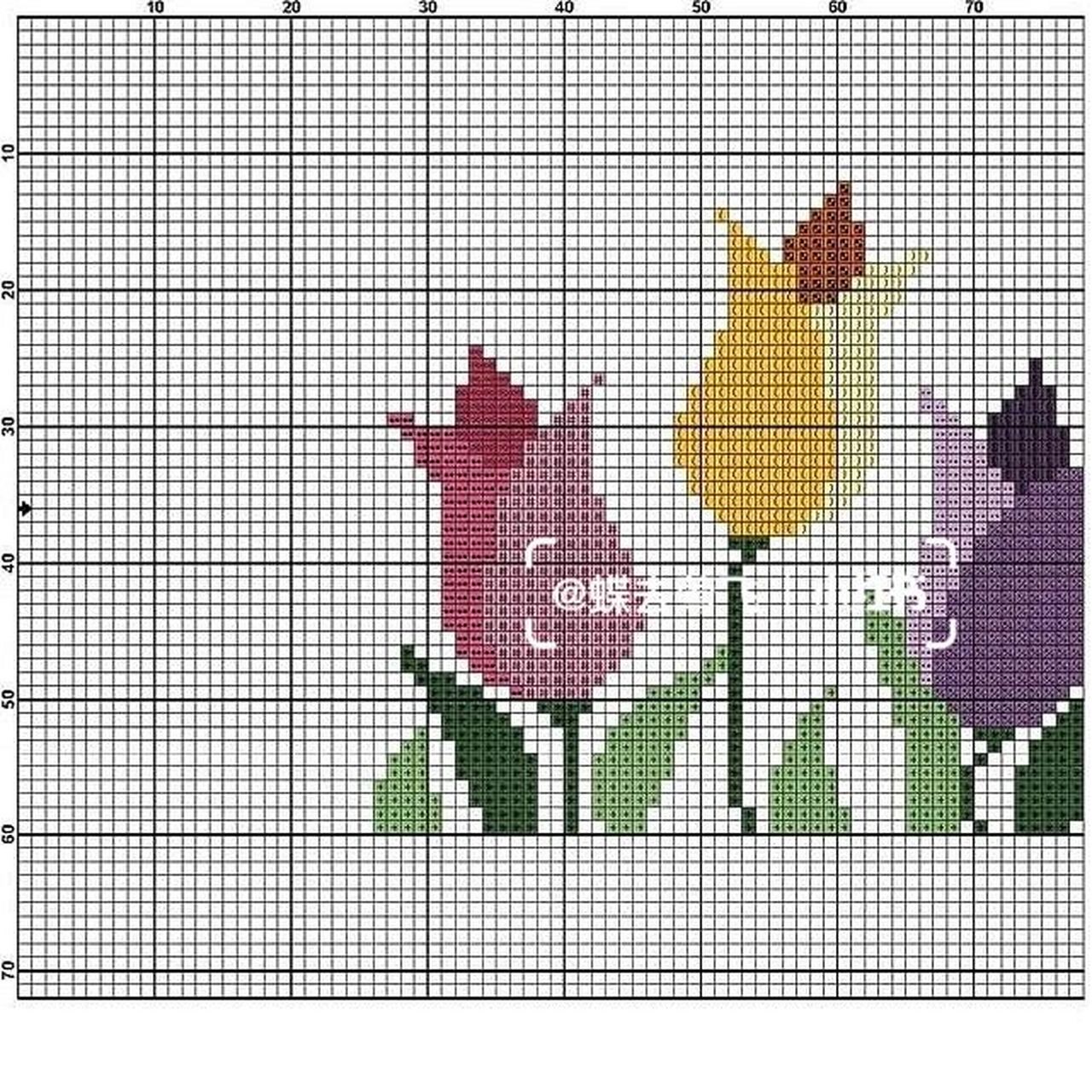 刺绣# #手工刺绣# #格子画# #十字绣##十字绣爱好者# #十字绣图纸