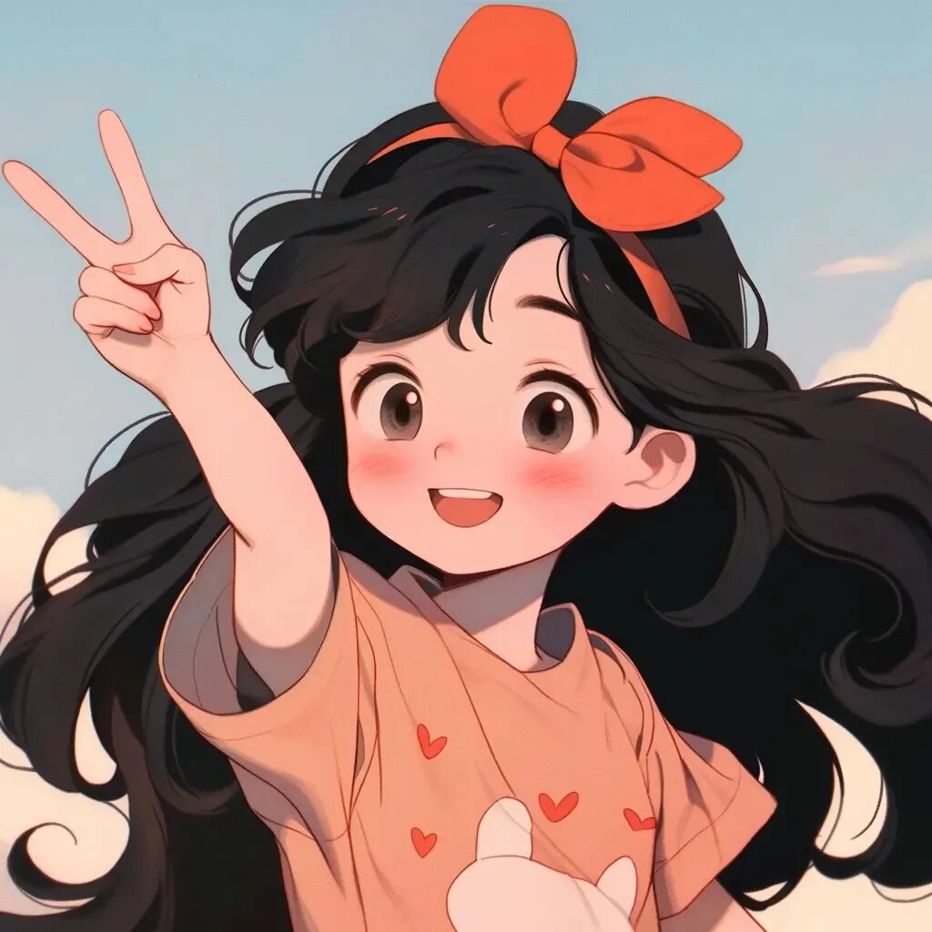 好看又治愈的比耶头像