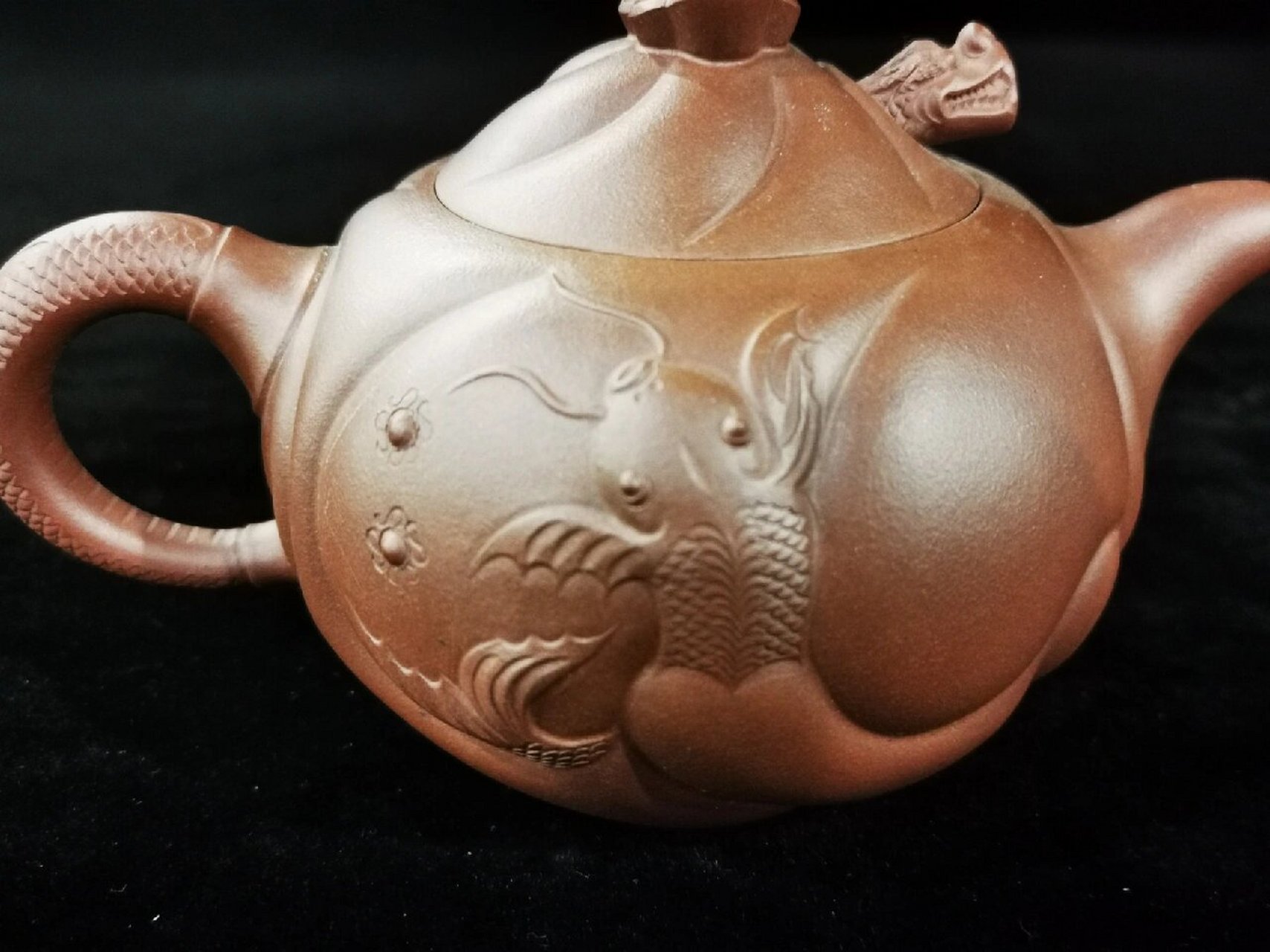 仿朱可心鱼化龙 #紫砂##鱼化龙##朱可心