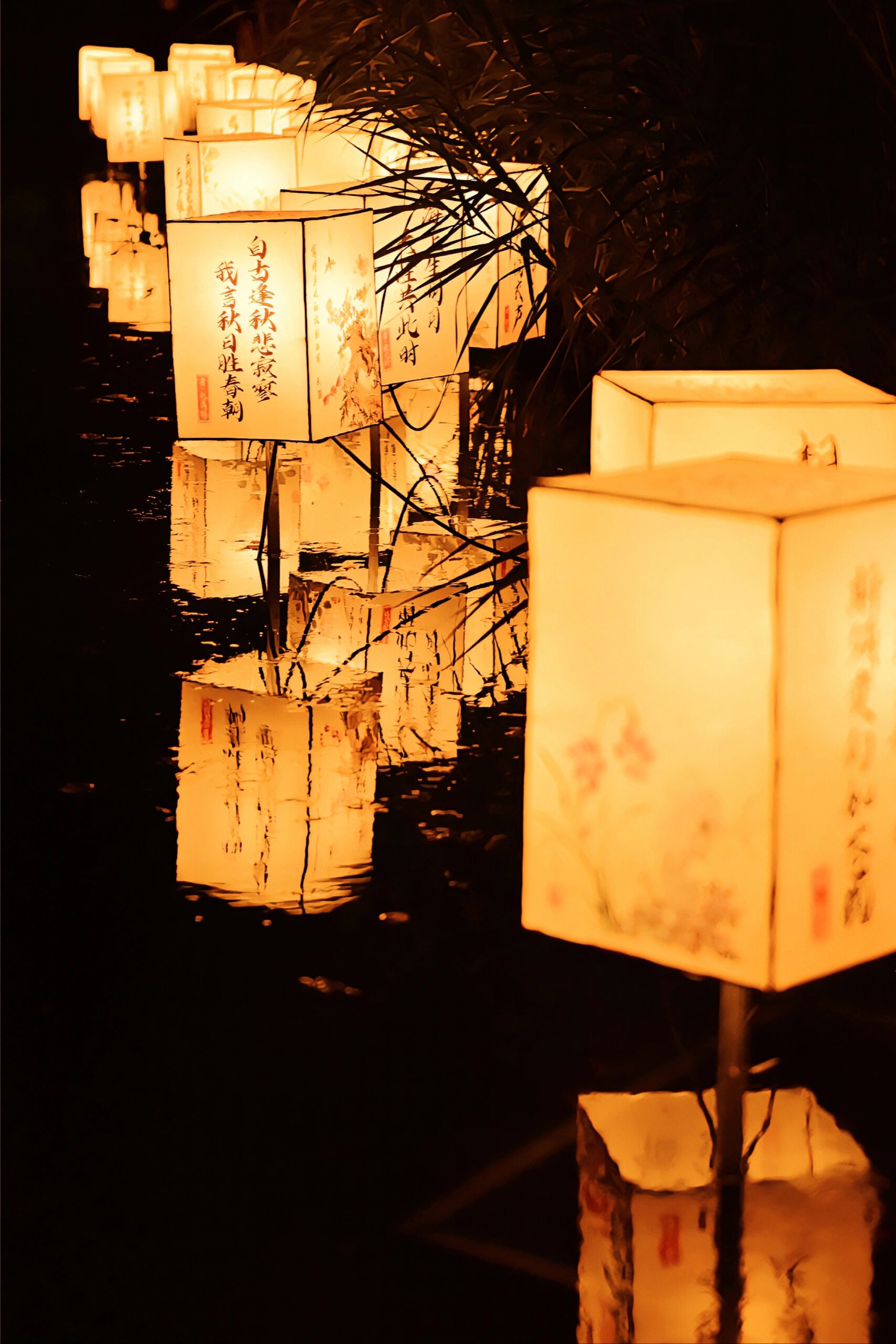 河灯 |"江畔何年初见月,江月何年初照人" 斜塘老街中秋灯会!免费!