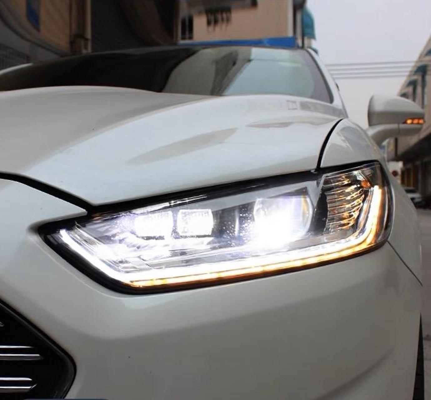 13款蒙迪欧大灯总成,车友选择到店安装,13款蒙迪欧大灯总成,车友选择