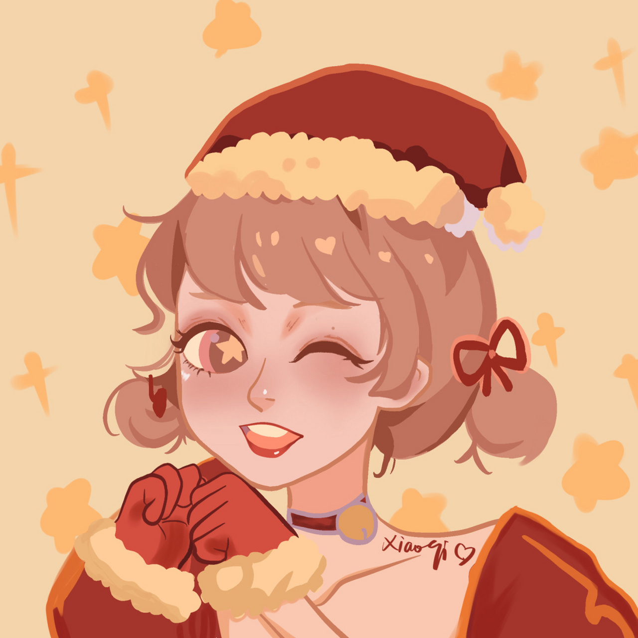 小琪的手绘头像 ipad手绘 约呀 #我的第一篇笔记