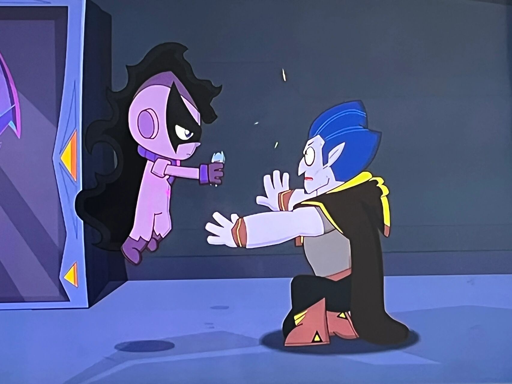 暗魔大人真的好帅! 小心超人也好帅!