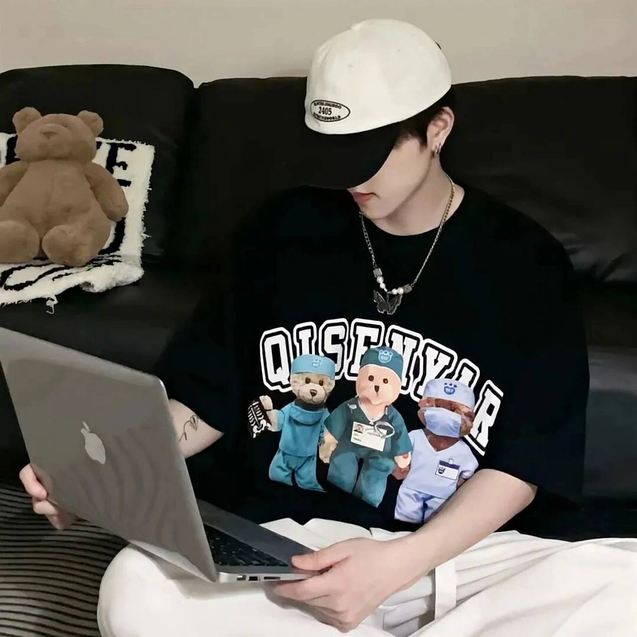 超酷的情侣头像!(戴帽子系列)9595