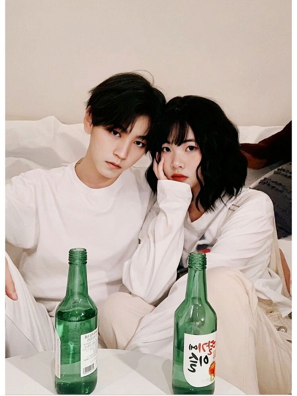 和王俊凯合照 这也算是和俊凯有个写真了