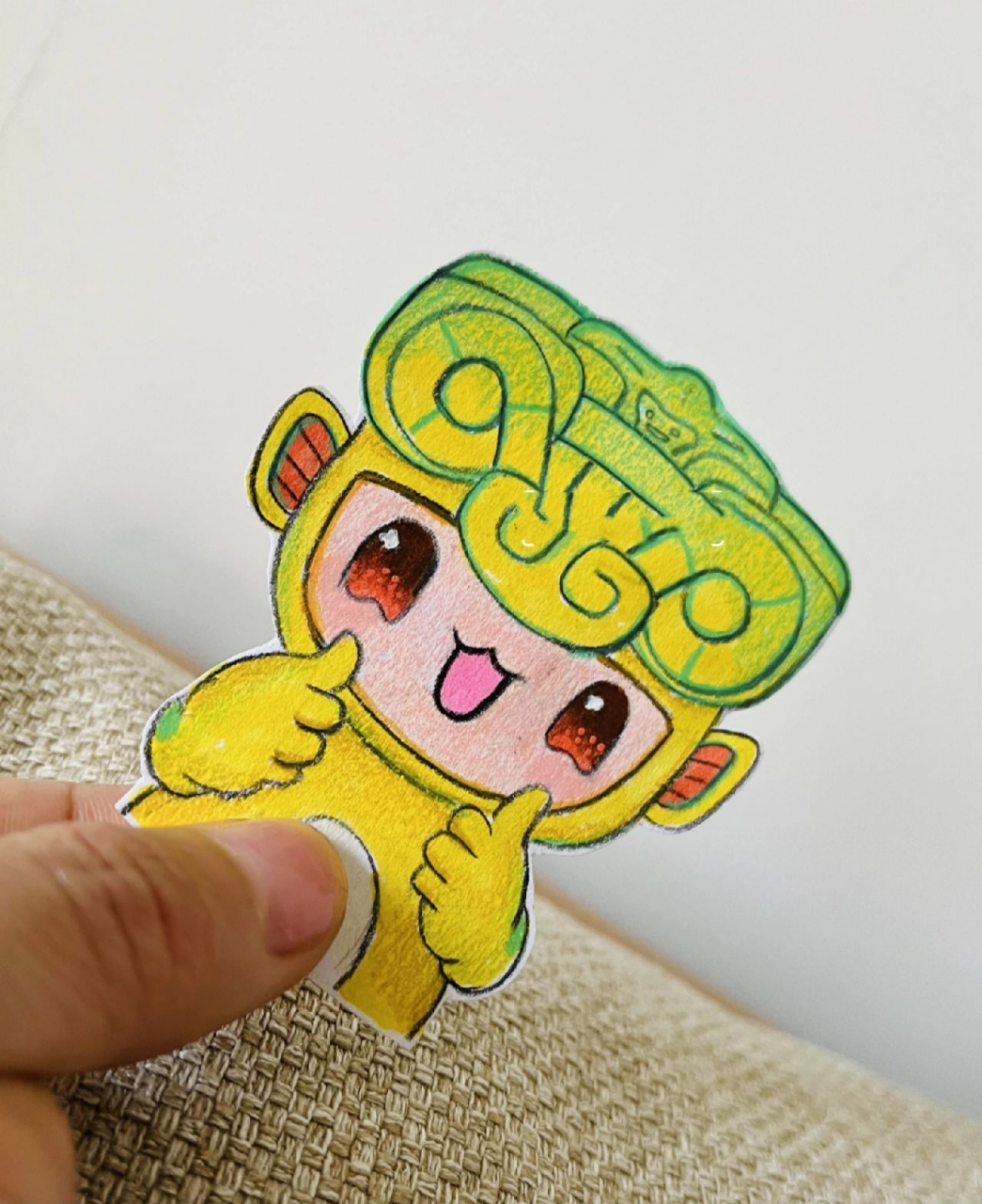 亚运会吉祥物简笔画|莲莲宸宸琮琮 亚运会吉祥物简笔画|莲莲宸宸琮琮