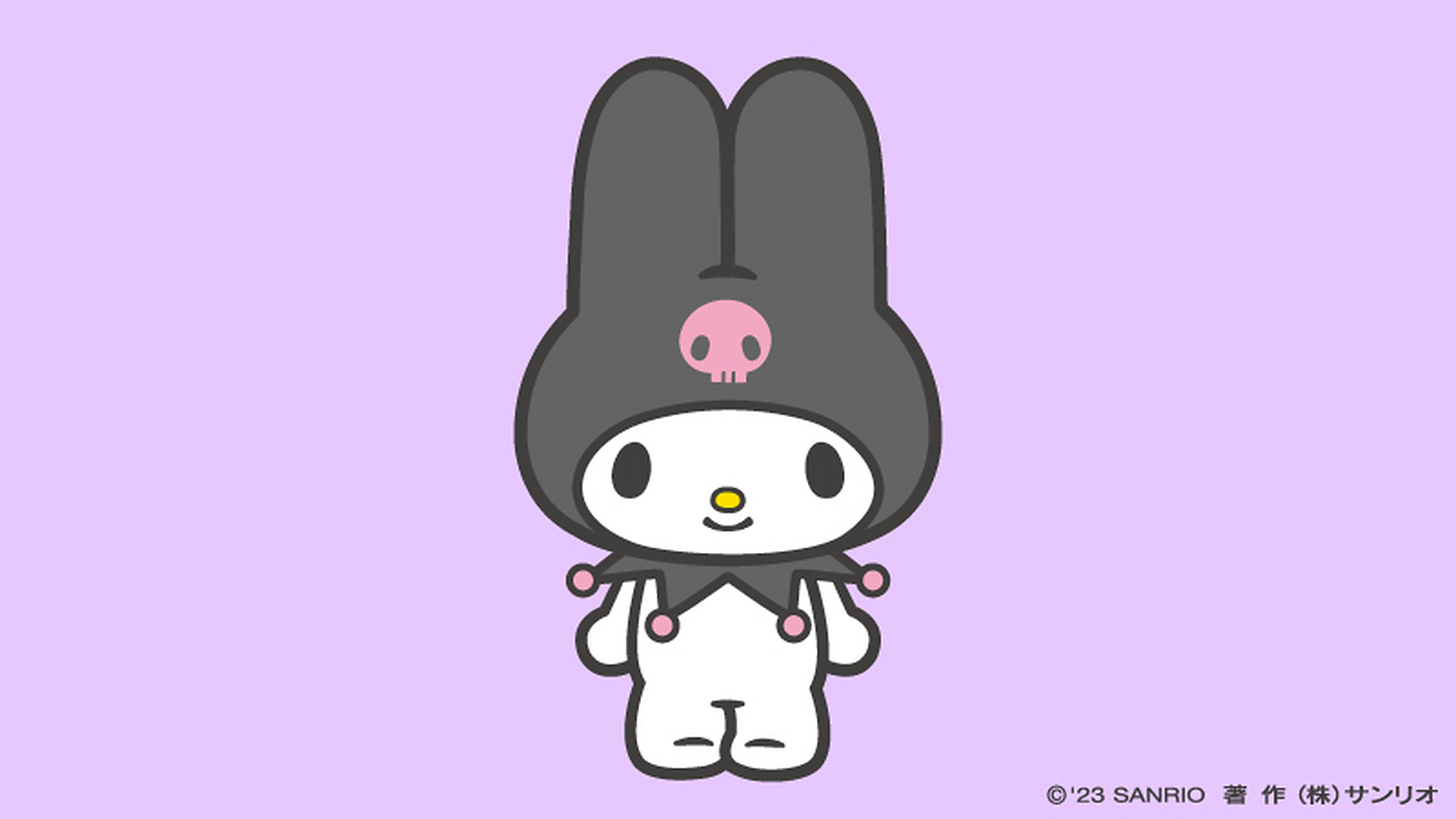 三丽鸥今天把 库洛米 和 美乐蒂 的配色互换了一下,看起来更可爱了.