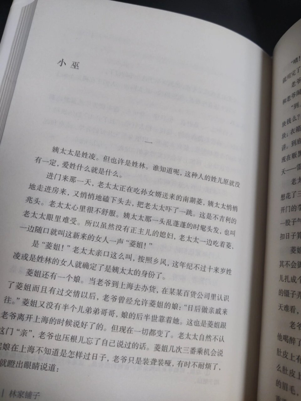 坚持荐书‖第14本 《林家铺子》 作者: 茅盾 	 《林家铺子》是茅盾