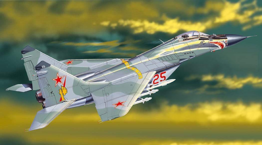 米格-29是米高扬设计局研制的双发高性能制空战斗机.