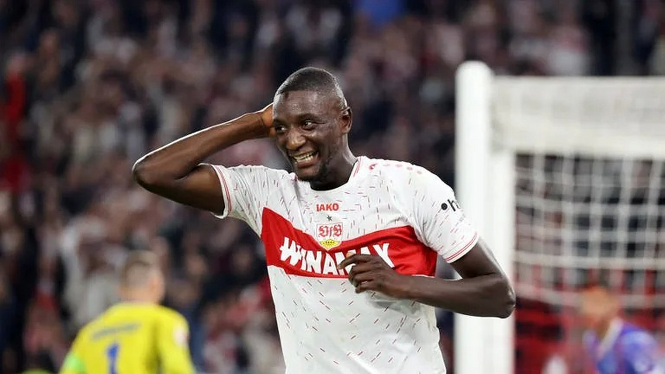 1轻取升班马达姆施塔特,上赛季通过升降级附加赛才留在德甲的施瓦本人