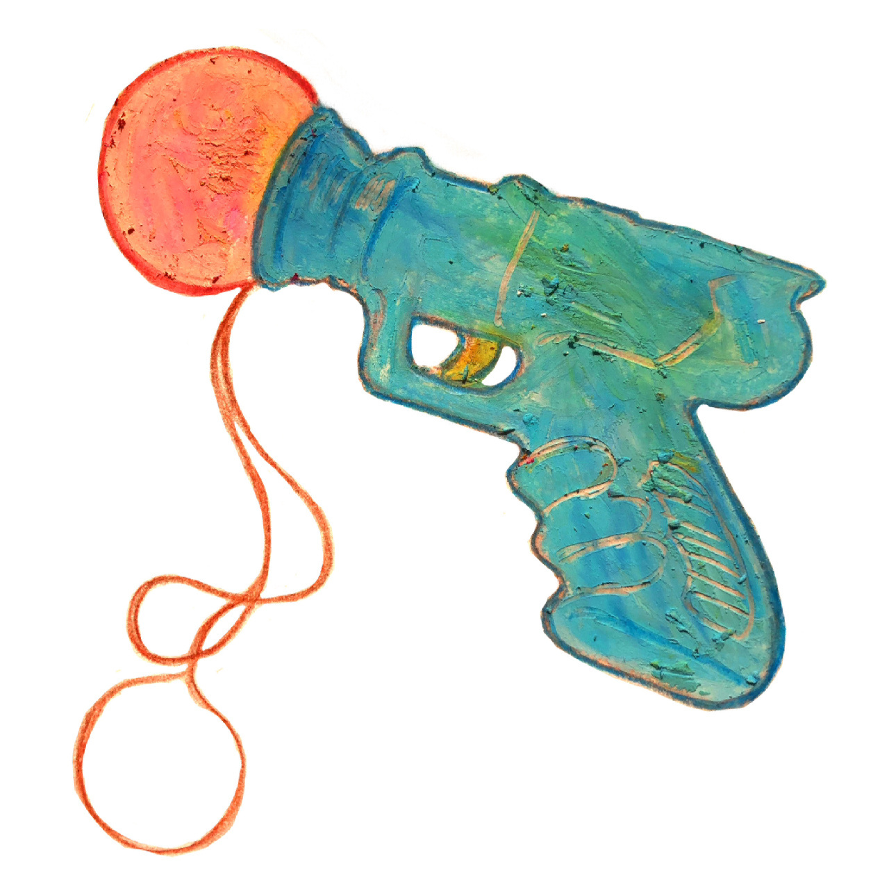 油画棒之童年玩具 00后和10后的小朋友应该大部分都没见过吧, 如果