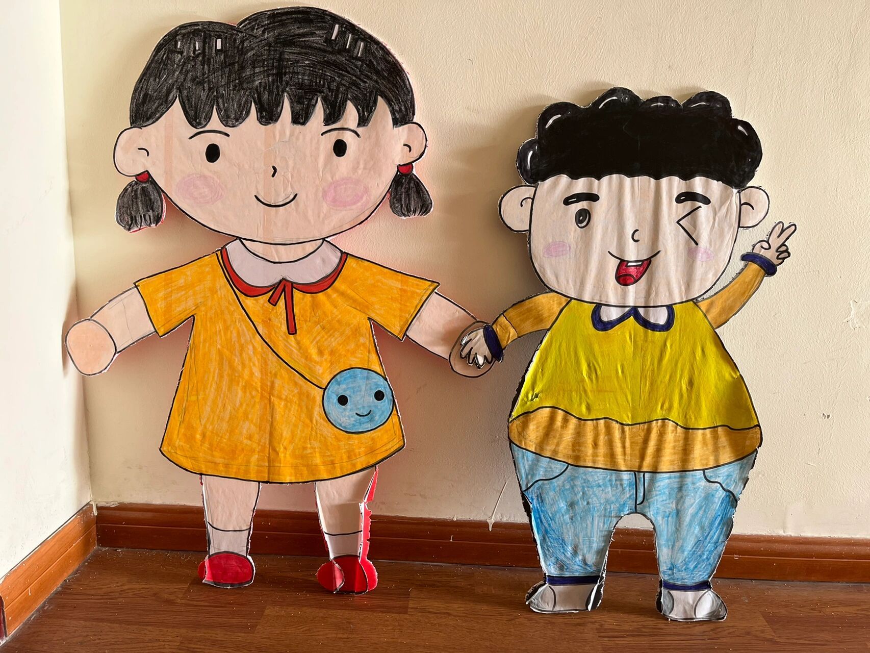 幼儿园环创|kt板 幼儿园ky板环创小朋友 小男孩77小女孩作装饰,主题