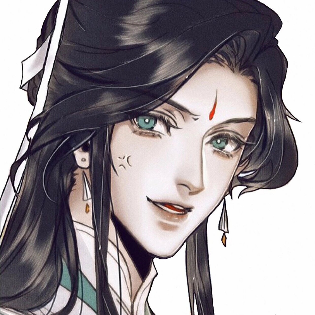 风师娘娘头像合集 98上图取自bilibili漫画98 图是自己抠的,截屏