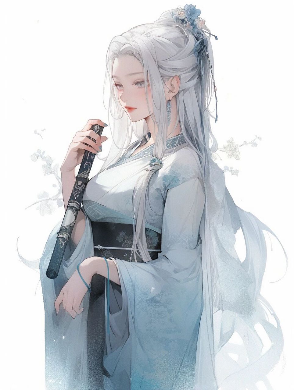 古风美女丨桃花影落,碧海潮生. 是你的大师姐