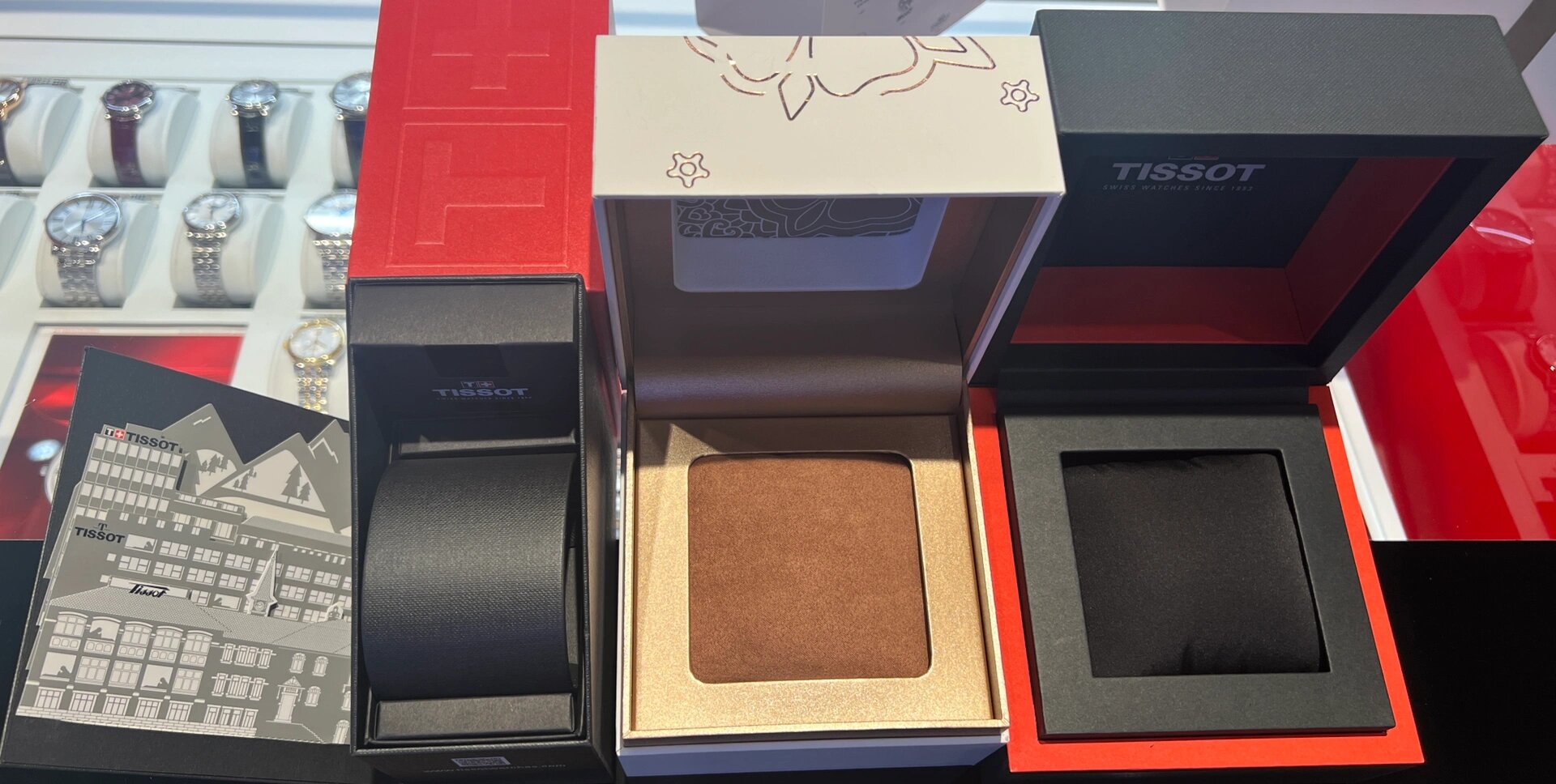 天梭表盒大集合,你见过哪种