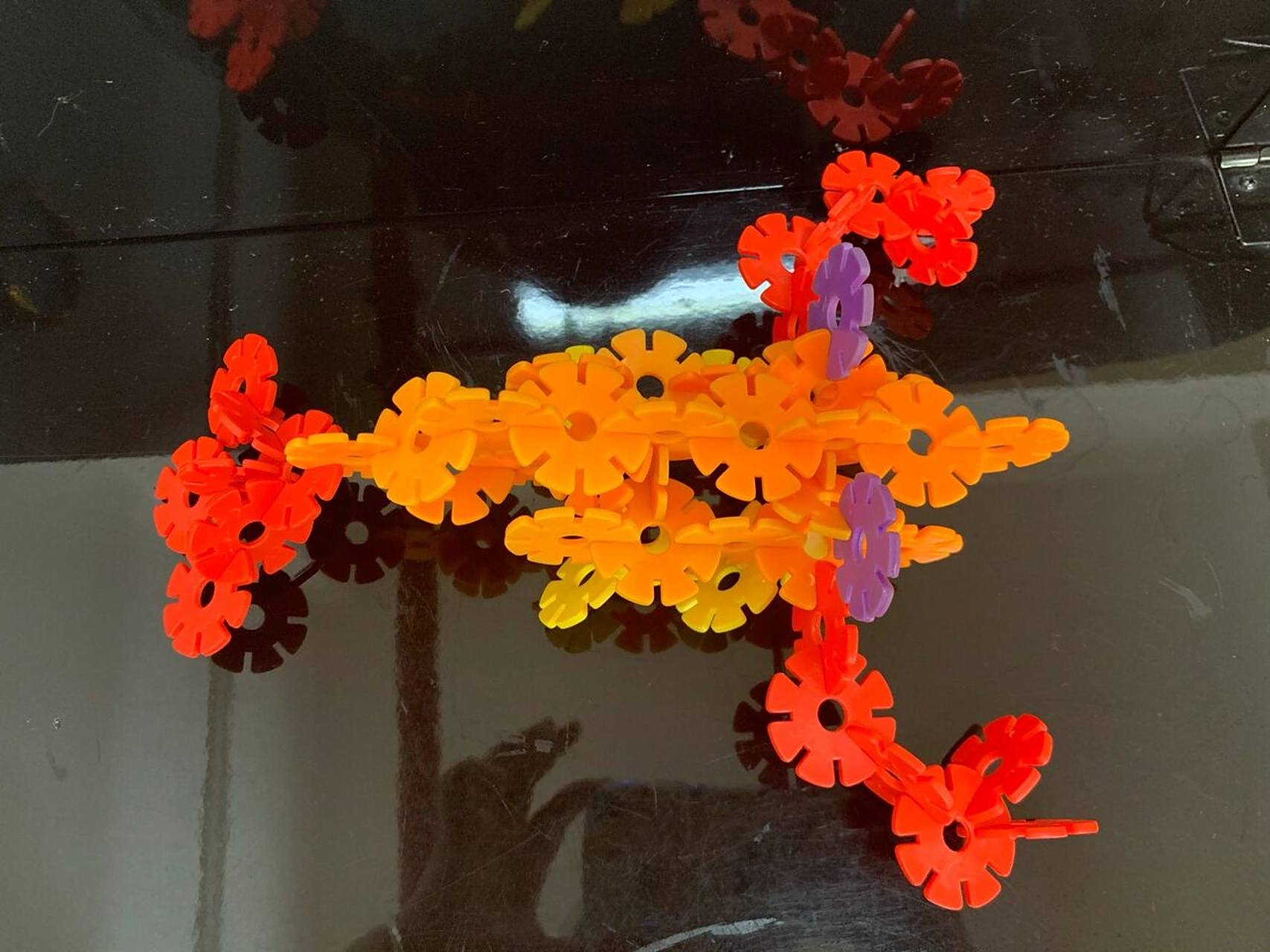 雪花片拼插搭建多样拼法适大班喜欢点赞收藏 上周只顾着更新小中班的