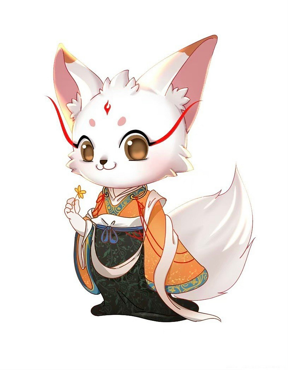 而神兽腓腓的原型就是猫咪,通过山海经神话了他的形象.