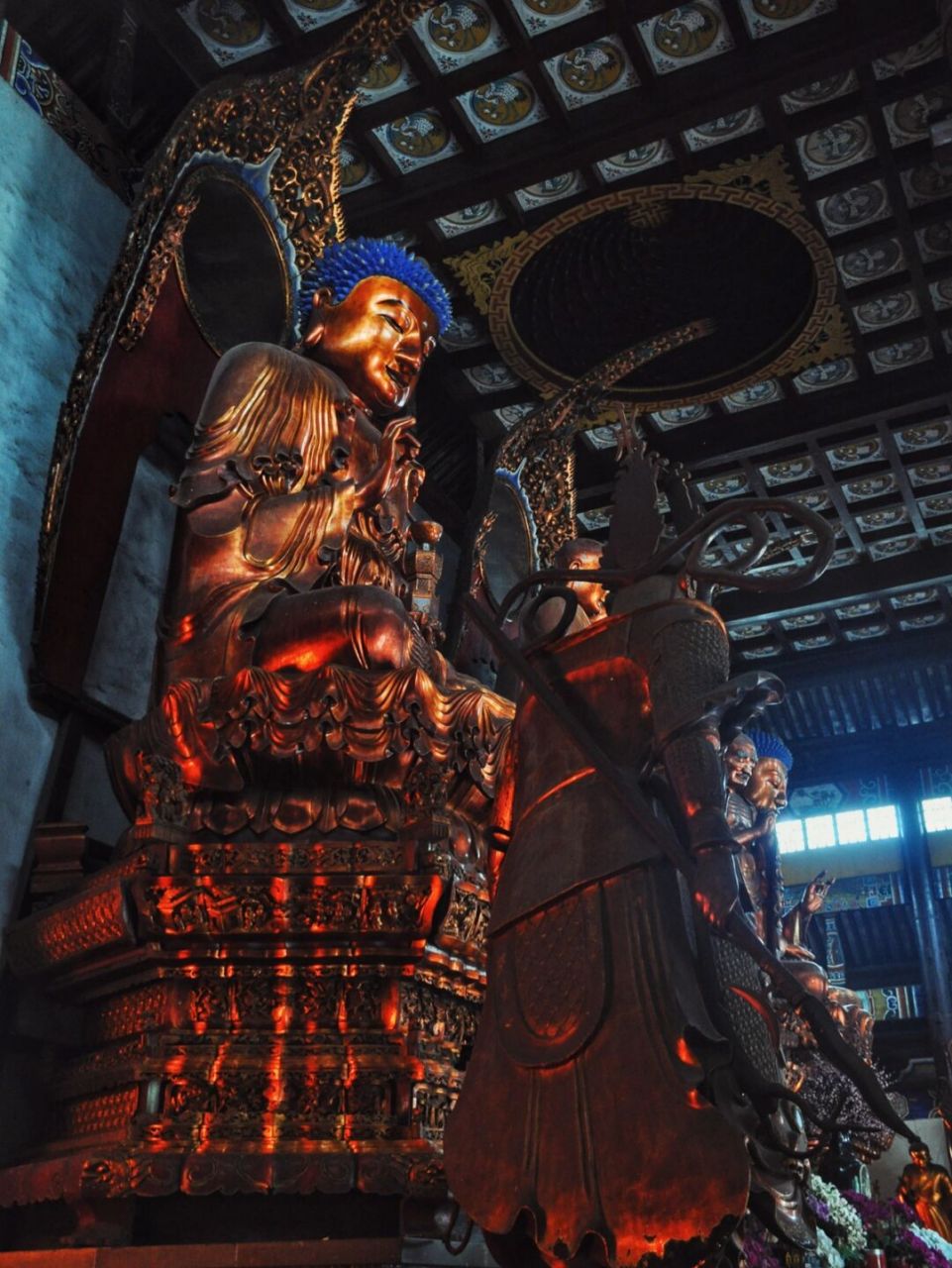 苏州寺庙|西园戒幢律寺大雄宝殿 西园寺创建于元至正年间,明嘉靖年间