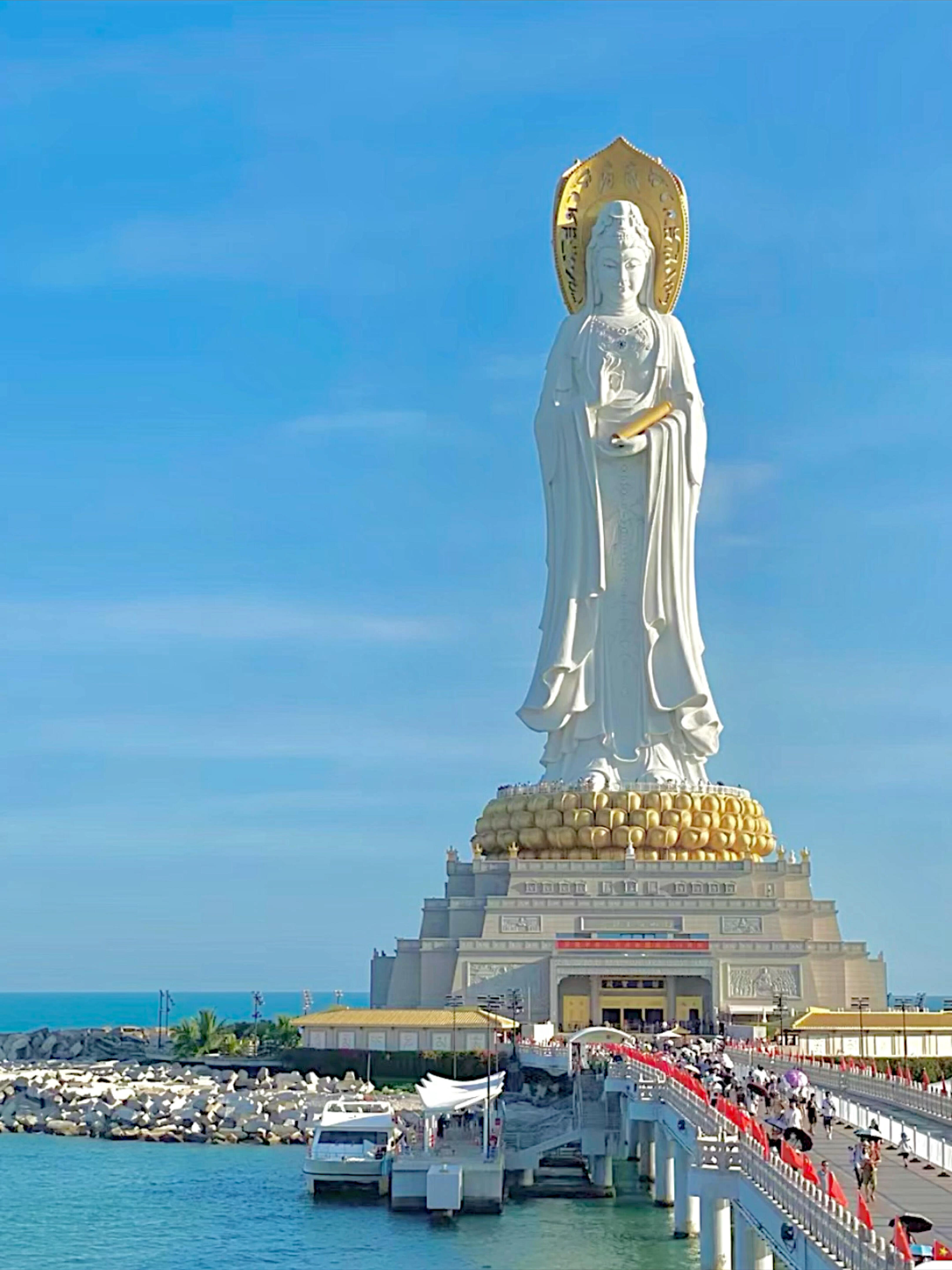 南海观音太震撼了🙏🏻🙏🏻🙏🏻