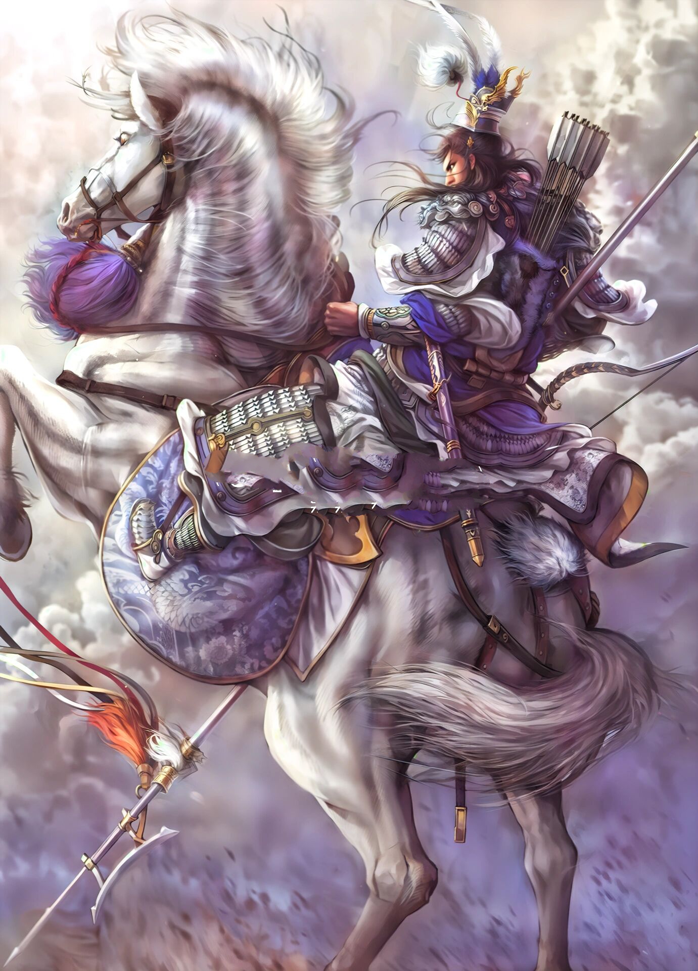 ai重绘的燎原水浒卡(现共80张) 骑兵是真帅!分享原图.