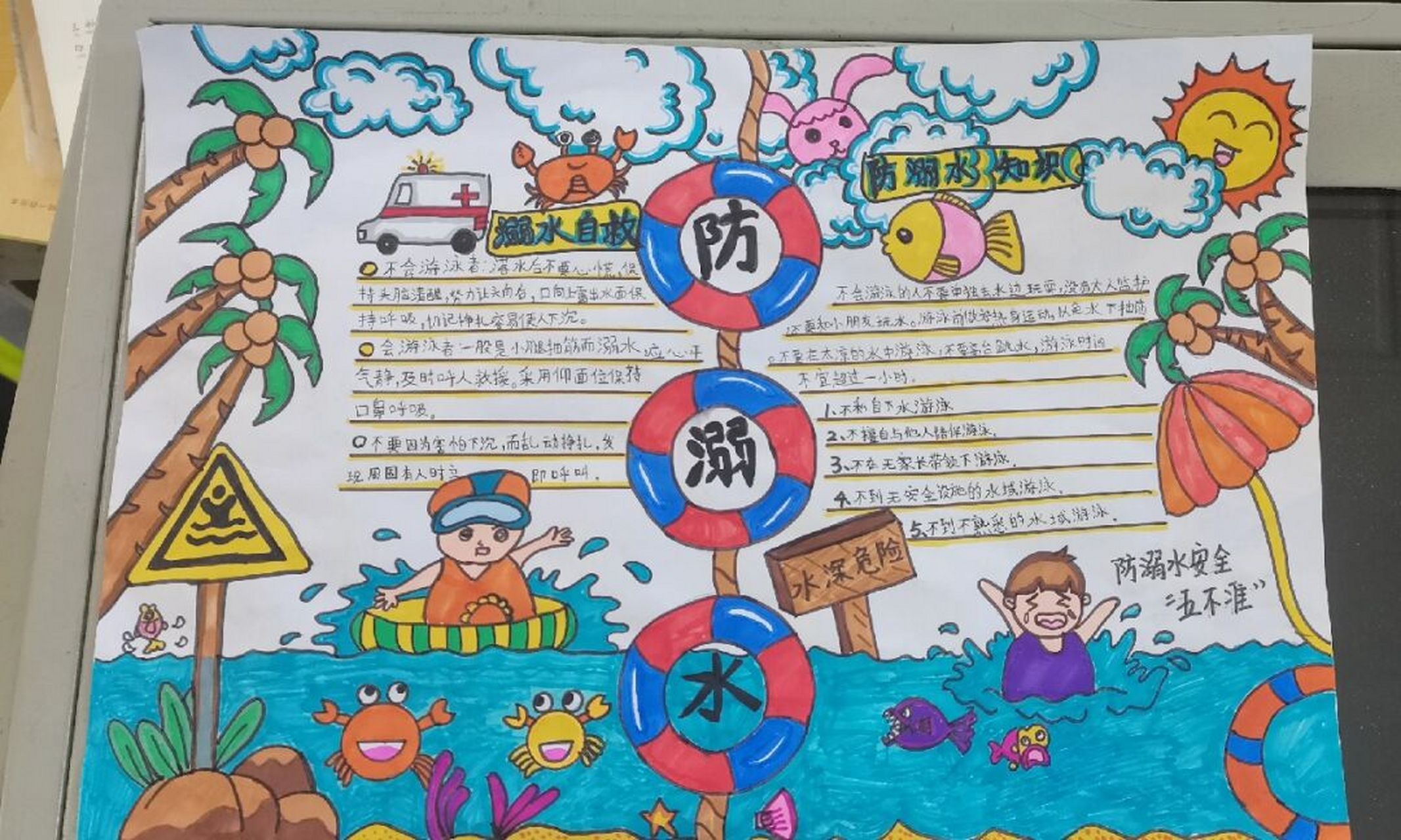 安全教育手抄报 安全知识"手抄报评比方案 一,活动目的为了牢固树立"