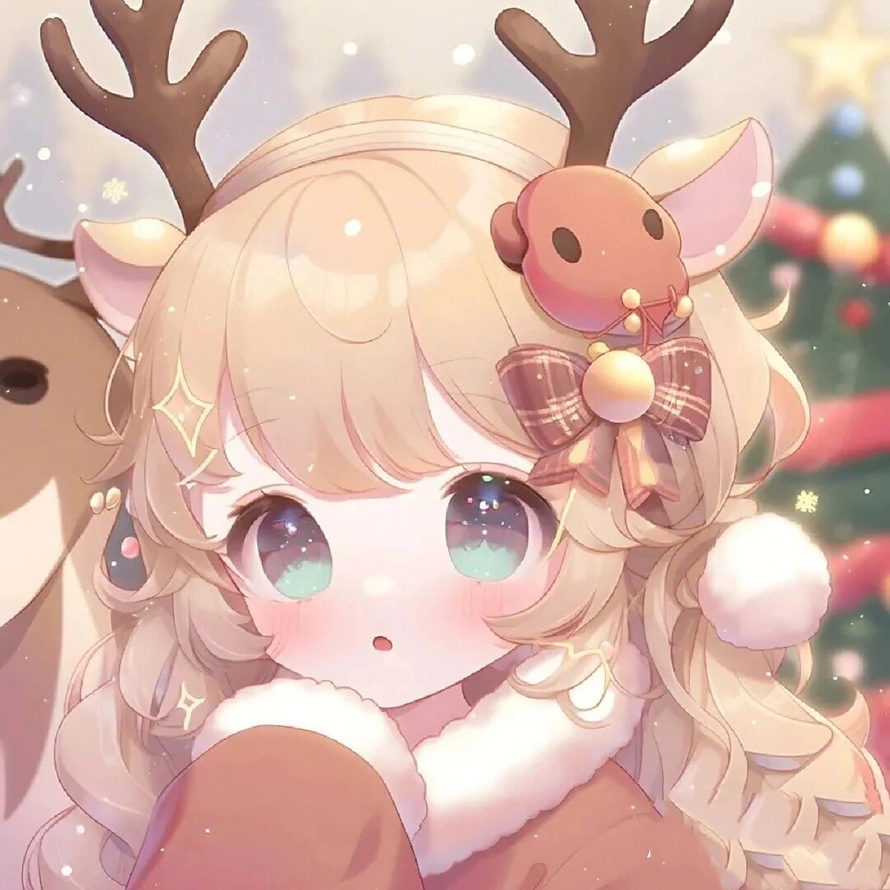 可爱的小鹿头像 好看头像