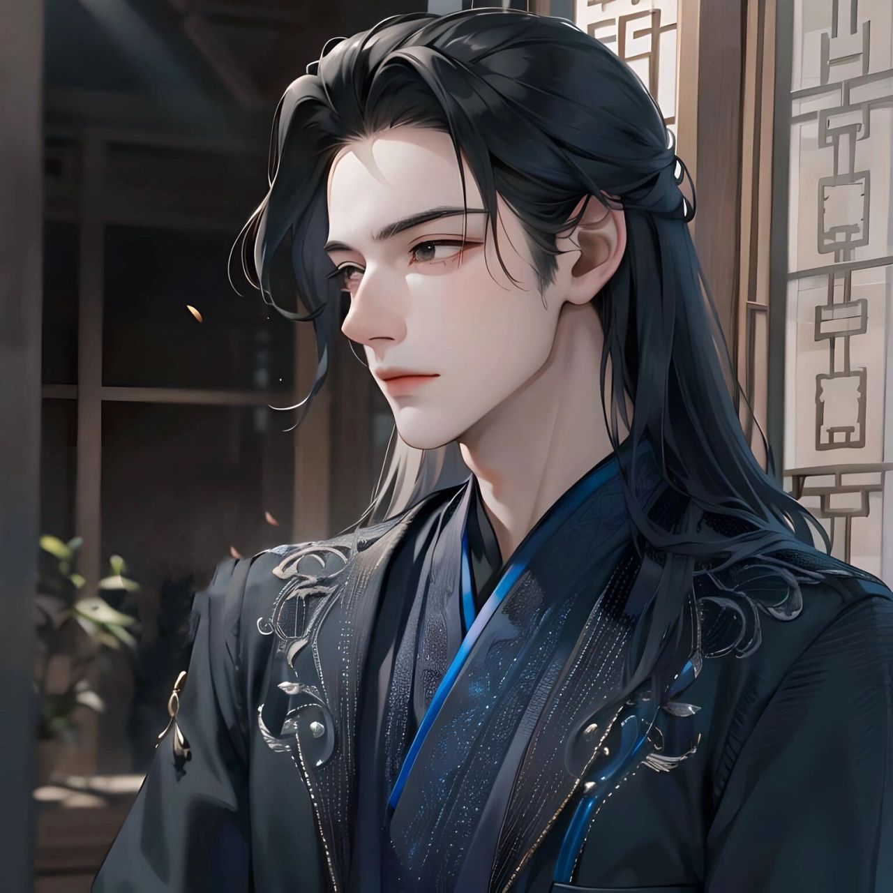 少典有琴和闻人呀     剧照转图,ai绘画手是硬伤