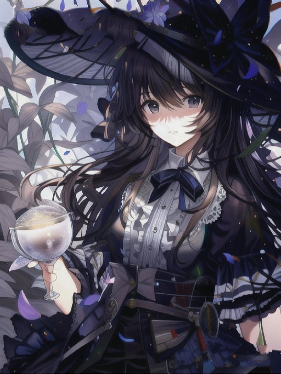 小女巫刘佳怡 用了一张佳怡的图片 ai画出来好绝 《传说.别人家的ai》