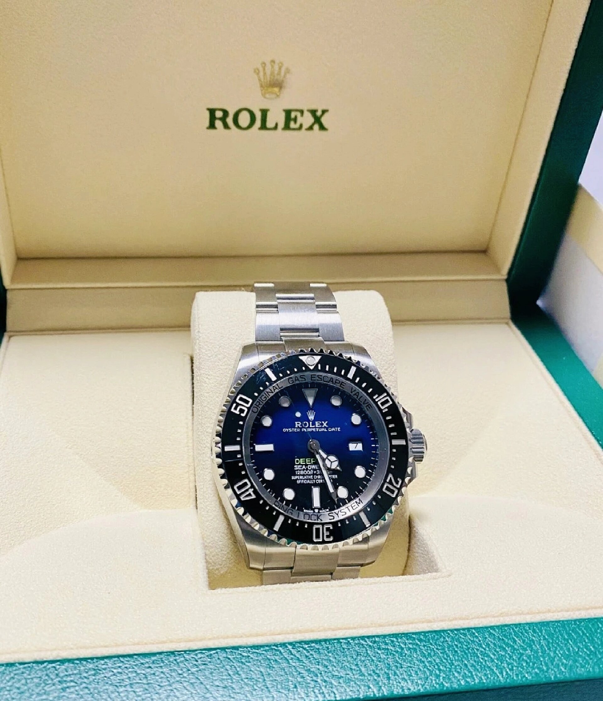 劳力士渐变蓝鬼王11666