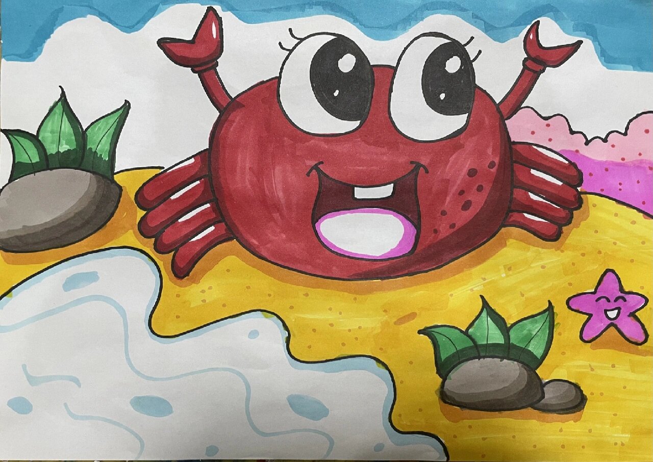 美术考级1-2级参考图片