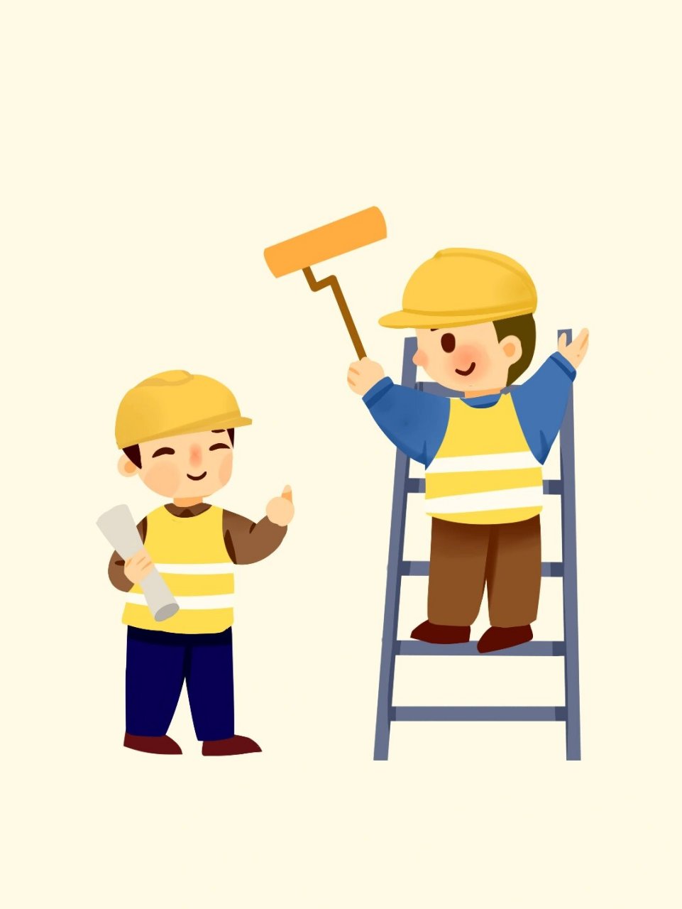 劳动节主题之建筑工人包工头免扣素材分享 93159369♂15