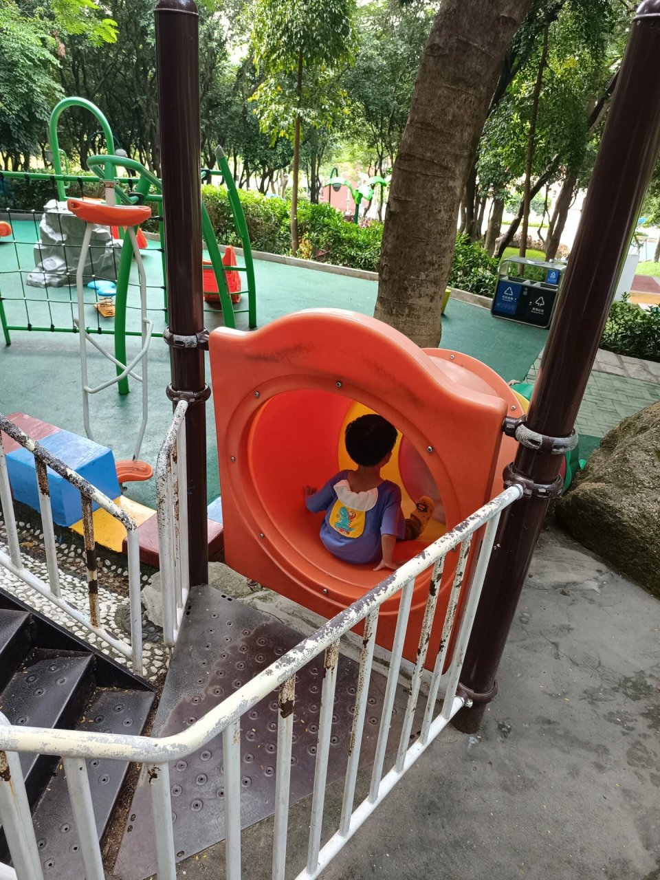 广州萝岗周末遛娃乐园 萝岗儿童公园跟广州别的儿童公园比,它不同的是