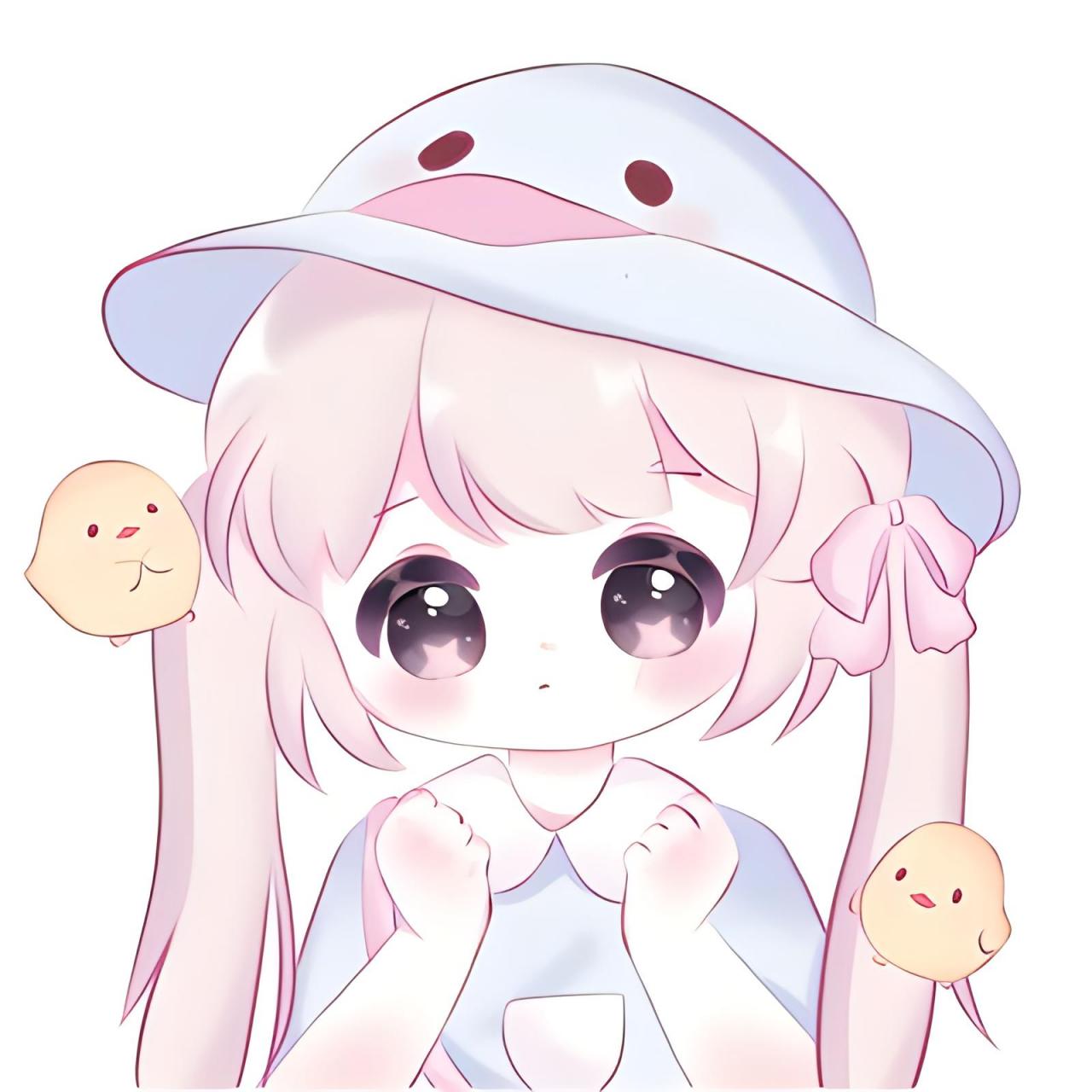 卡通头像女生简单气质 00家人们,简单又有气质的卡通女生头像来啦!