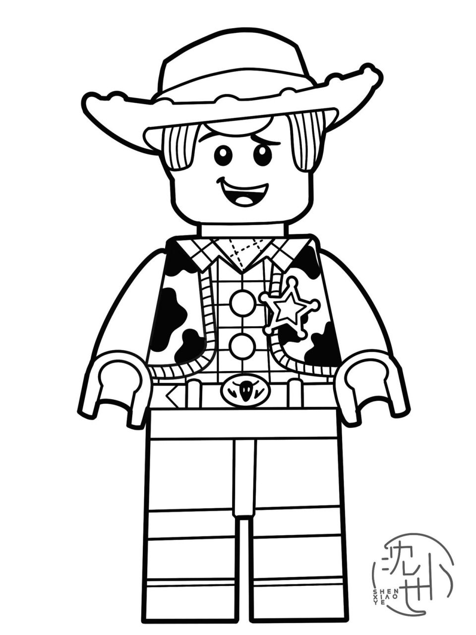童趣素材——乐高小人系列(可打印) 转载的宝宝请标明出处哟 想要无